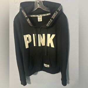 Pink Victoria’s Secret Hoodie - Size Large